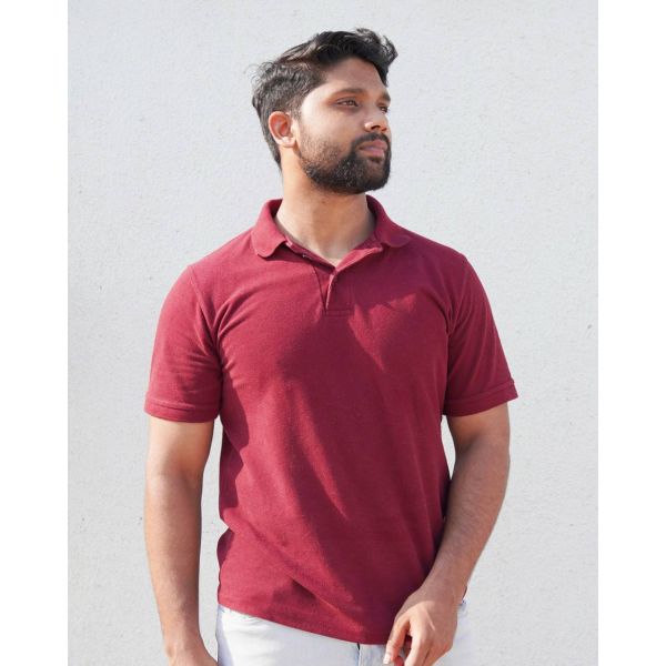 Luxe Polo Cotton Tee