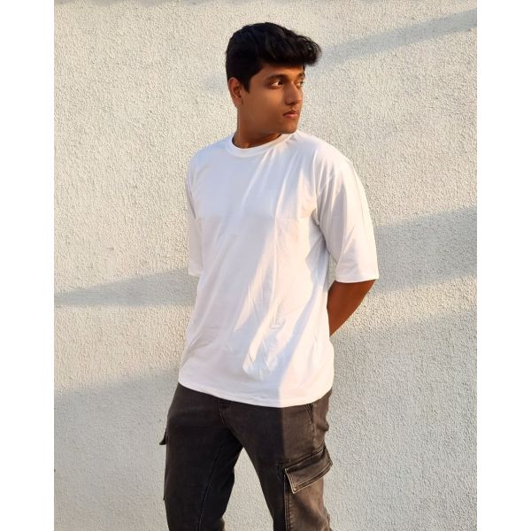 Luxe Cotton Oversized Tee