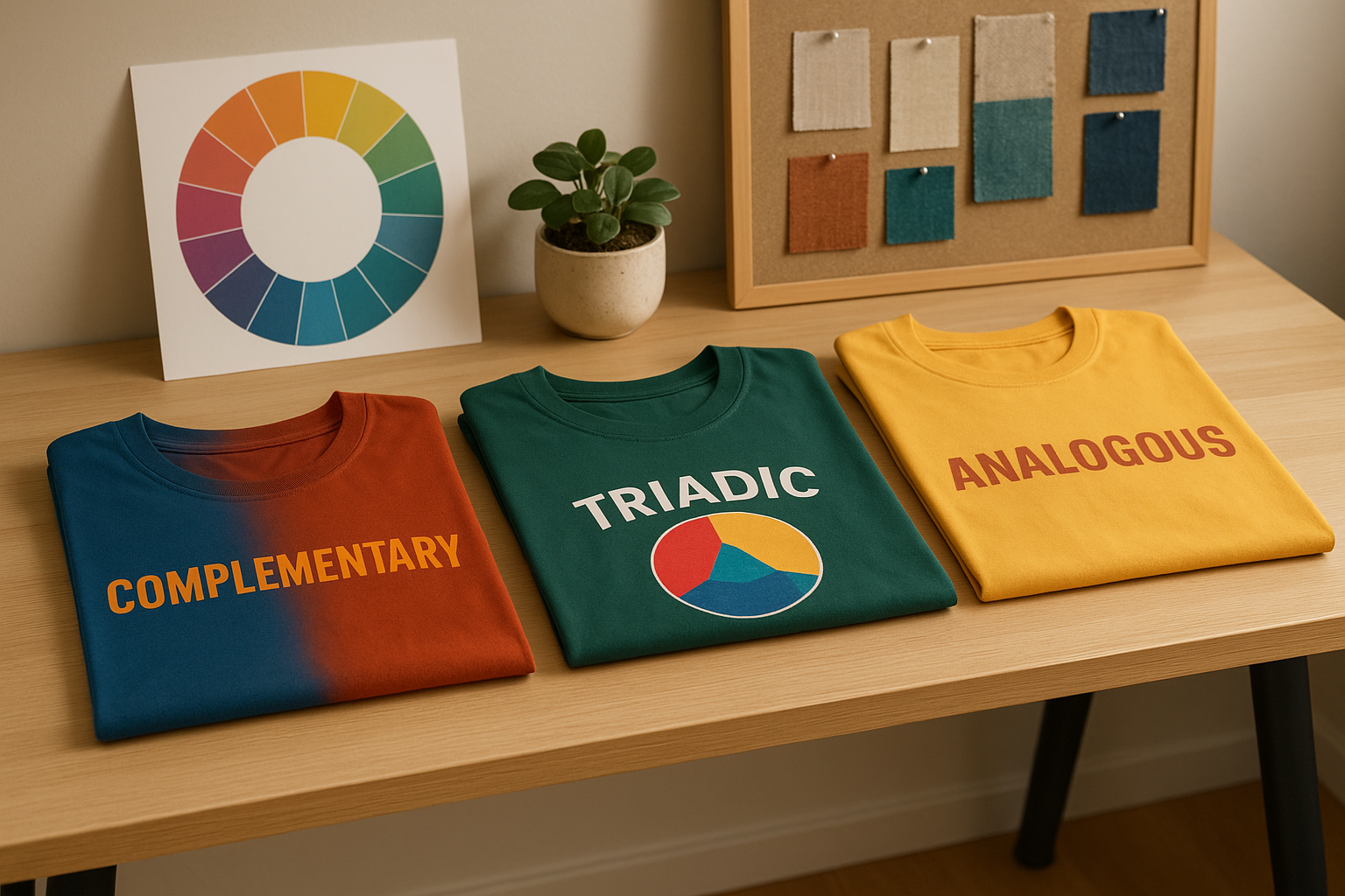 Color Theory Basics for Custom T-Shirts