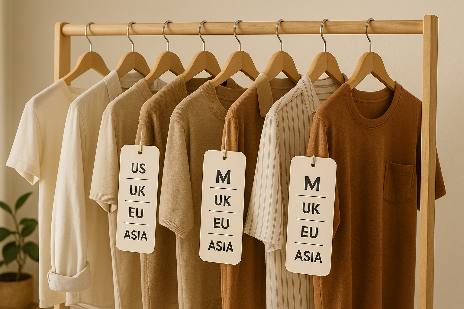 Custom Apparel Size Converter