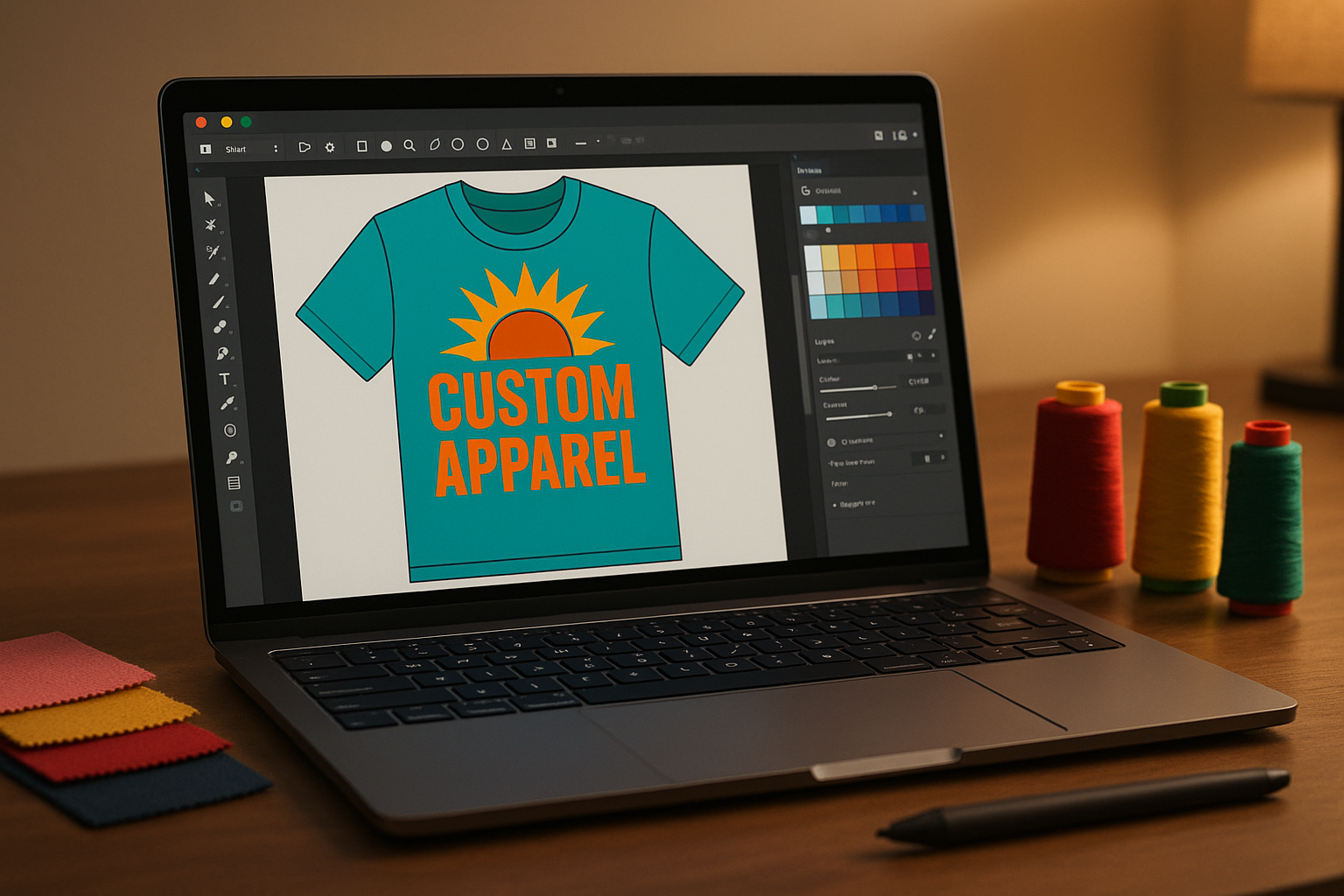 How to Use Vector Design Apps for Custom Apparel