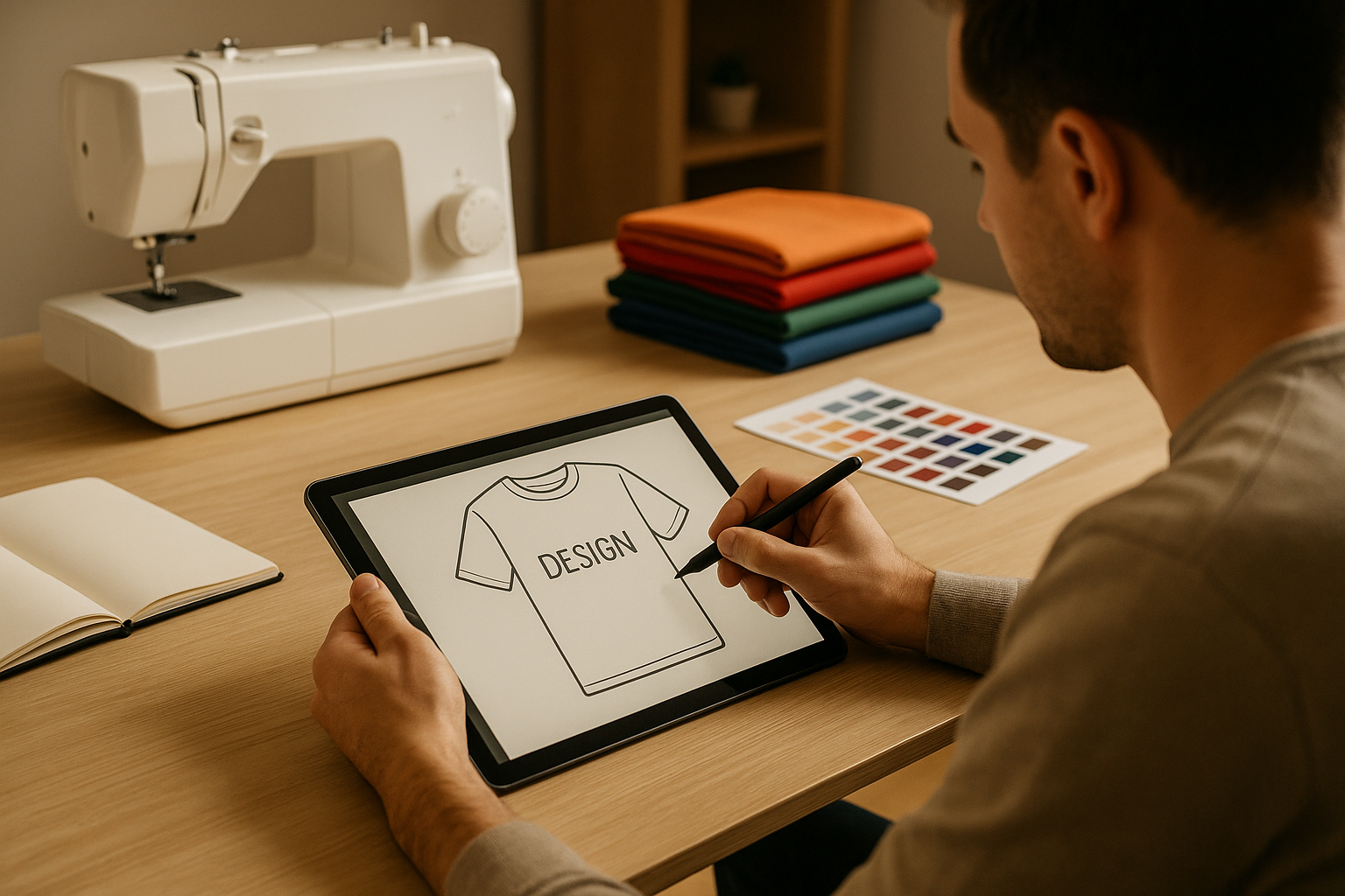Custom Apparel Workflow: 4-Step Process